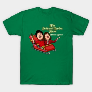 Official The Judy and Barbra Show Holiday Special T-Shirt